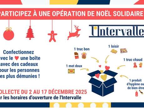 Collecte de boîtes de Noël solidaires