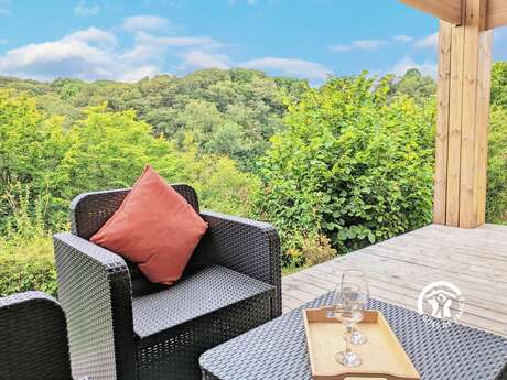 CHALET 24 LA FORÊT, CAMPING DE COUPEAU, 4 PERS, MEZZANINE