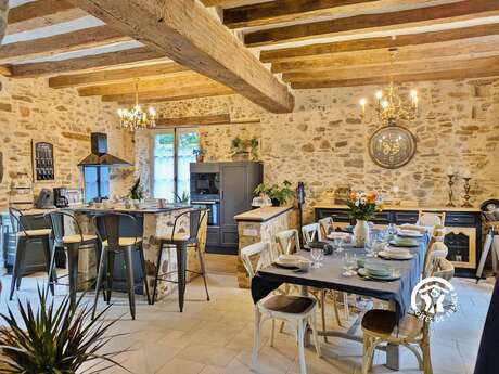 LA PIERRE DU BONHEUR, GÎTE 8 PERSONNES