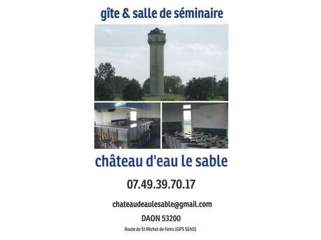 CHÂTEAU D'EAU LE SABLE