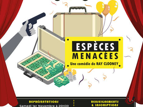 Théâtre "Espèces menacées" - La Cornuaille - Val d'Erdre Auxence