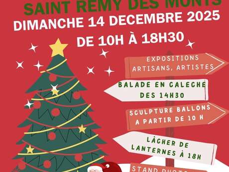 Marché de Noël à Saint Rémy-des-Monts