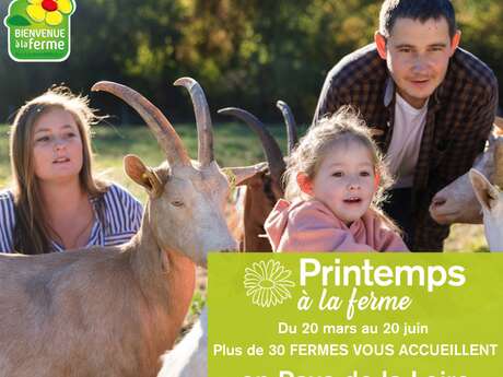 PRINTEMPS À LA FERME EN MAYENNE