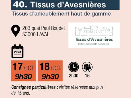 TISSUS D'AVESNIÈRES