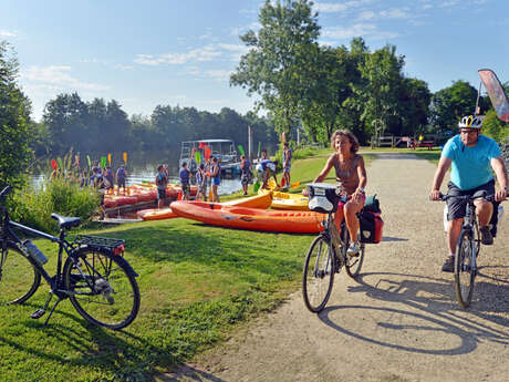 La Vélo Francette, chemin de halage de la Mayenne (La Jaille-Yvon - Le Lion d'Angers)