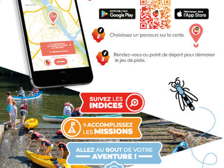 JEU DE PISTE NUMÉRIQUE À ST JULIEN DE CONCELLES AVEC ZÉLIE LA LIBELLULE .