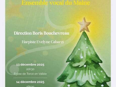 Concert de Noël - Ensemble vocal du Maine