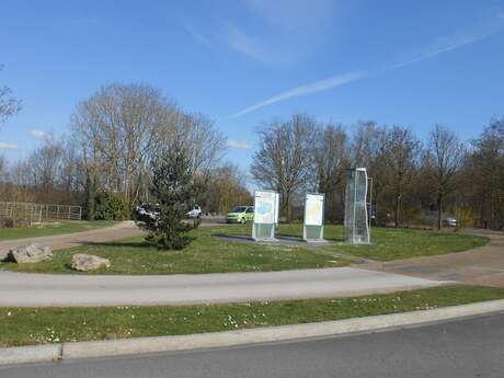 Aire du rond-point de l'Europe à Segré