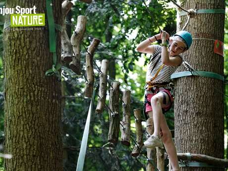 Anjou Sport Nature, La Jaille-Yvon - Parcours accrobranche