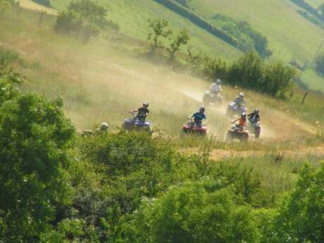 Quad la grande savane