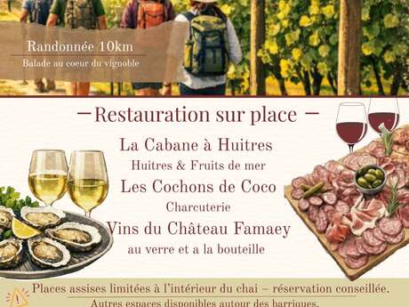 Randonnée vigneronne au Château Famaey