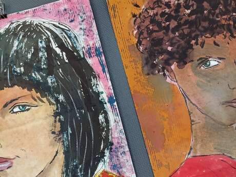 Exposition des peintures de Pierre Zahnd