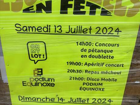 Fête Votive d'Esclauzels