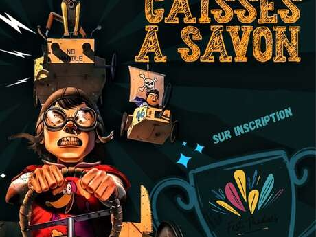 Course de caisses à savon à Pradines