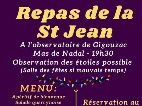 Repas de la Saint-Jean à Gigouzac