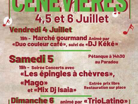 Fête Votive à Cénevières