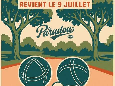 La pétanque du mercredi au Paradou BBQ