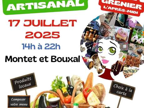 Marché gourmand et artisanal à Montet-et-Bouxal