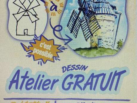 Atelier dessin au 3ème Lieu