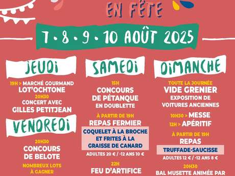 Fête votive de Saint-Daunès