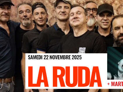 Concert aux Docks : La Ruda + Martine