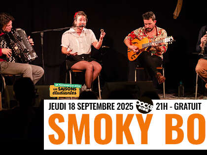 Concert aux Docks : Smokey Boat Concert aux Docks : Smokey Boat