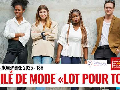 Concert aux Docks : défilé de mode "Lot pour Toits"
