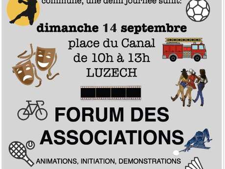 Forum des associations à Luzech