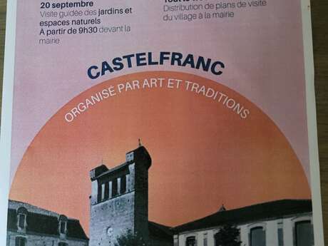 Visites guidées des jardins et espaces naturels de Castelfranc