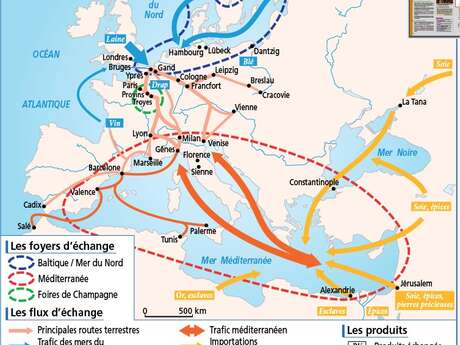 Conférence "Quand les marchands quercinois dominaient le commerce en Europe : les Cahorsins, du triomphe à l'oubli"