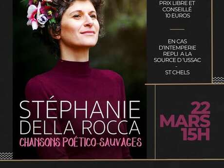 Concert : Stéphanie Della Rocca, chansons poético-sauvages, à Super Cayrou Gréalou