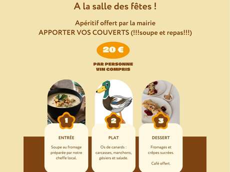 Soirée Os de Canard