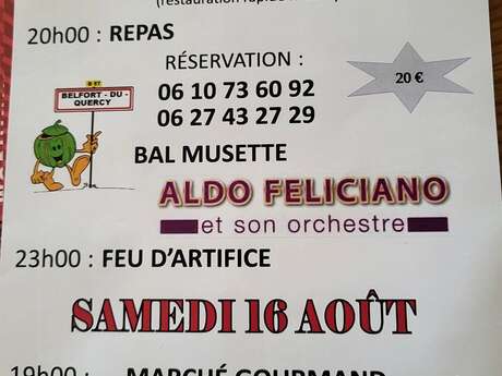 Fête à Belfort du Quercy