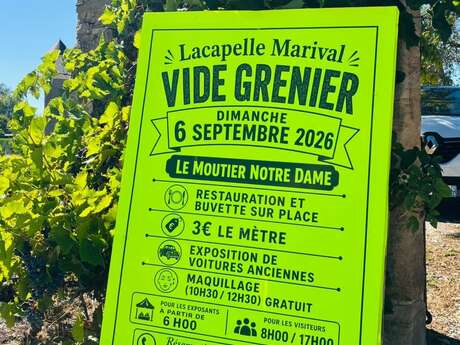Vide-greniers  à Lacapelle-Marival