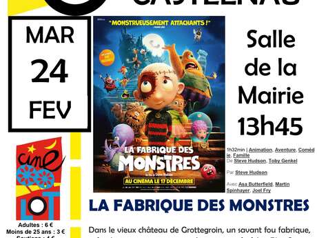 Ciné-Lot : "La fabrique des monstres"