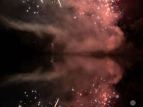 Feu d'artifice à Biars-sur-Cère