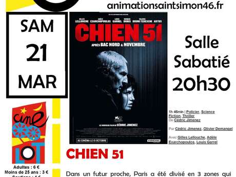 Cinélot à Saint-Simon : Chien 51