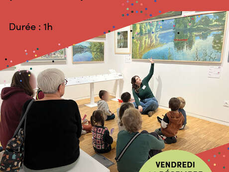 Visite créative en famille pour les tout-petits au Musée Henri-Martin