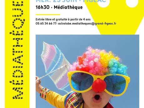 Contes de saison en piste ! à la médiathèque de Figeac