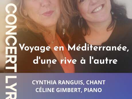 Concert Lyrique, Voyage en Méditerranée, d'une rive à l'autre