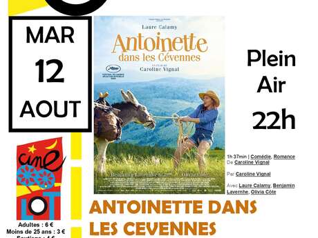 Ciné-Lot : "Antoinette dans les Cévennes"
