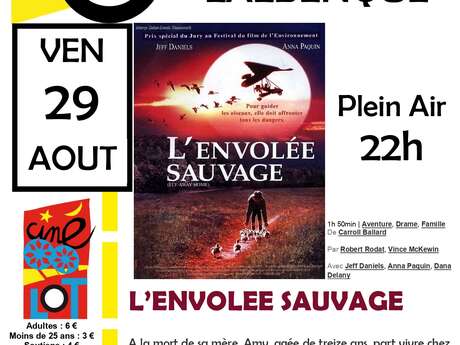 Ciné-Lot en plein air : "L'envolée sauvage"