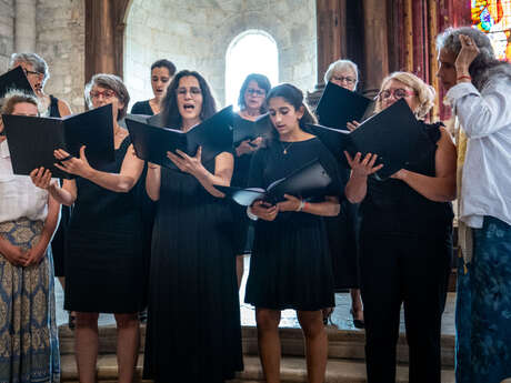 Festival de Rocamadour - Chœur des stagiaires