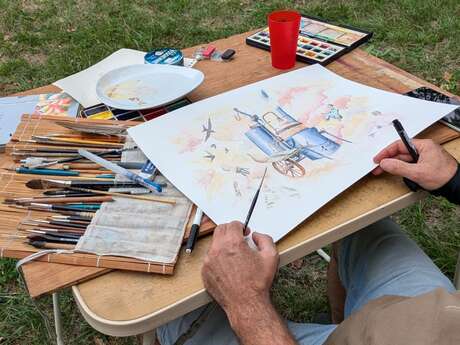 Concours de Peinture & Dessin "Illustrer Ginouillac"