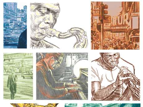 Exposition "le Jazz et la bande dessinée"