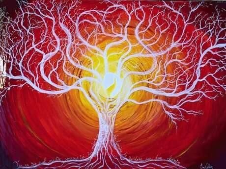 Atelier découverte de peinture acrylique "Arbre de Vie"