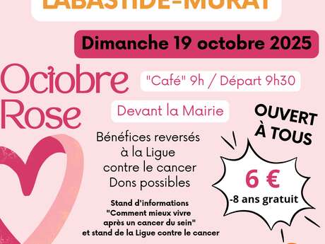 Marche bastidoise pour Octobre Rose