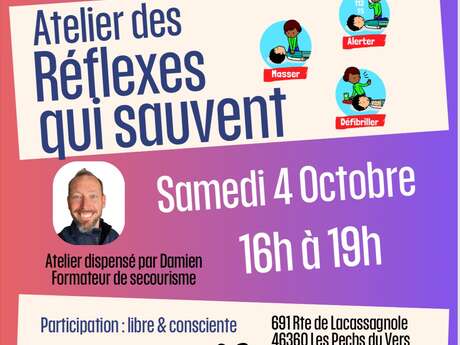 ApérÔ Secours, atelier des réflexes qui sauvent