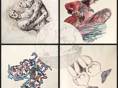 Exposition "Le Grand Baz'art" à Gourdon