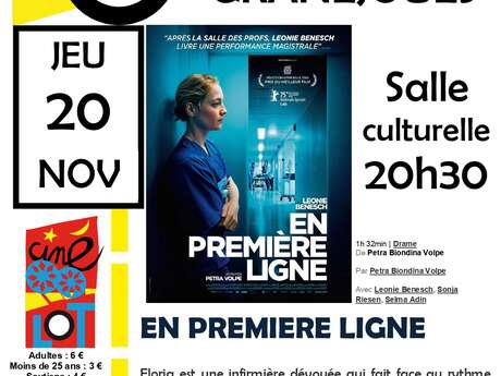 Ciné-Lot : "En Première Ligne" à Granéjouls